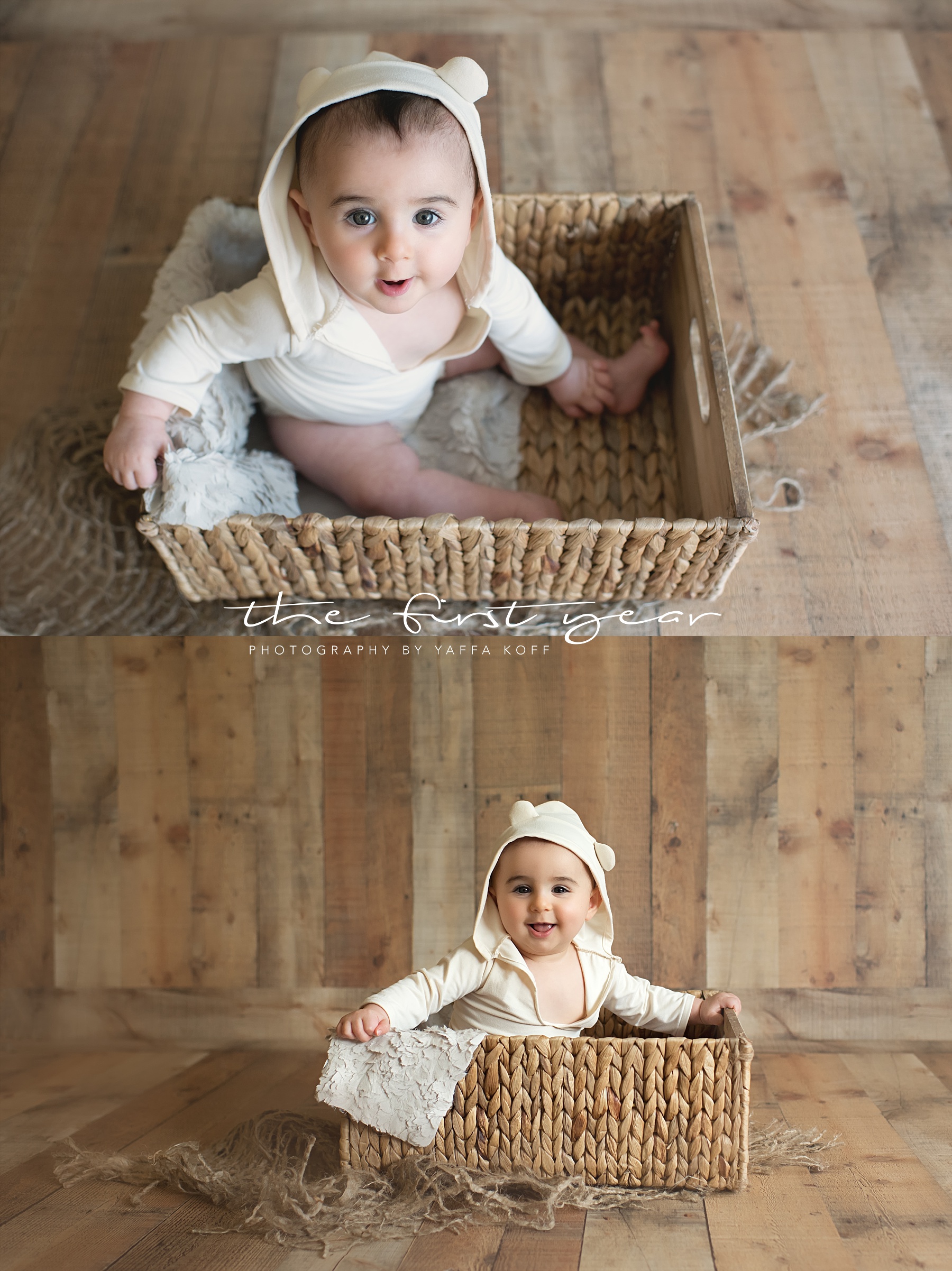 Six month baby sitter milestone session Silver Spring Maryland