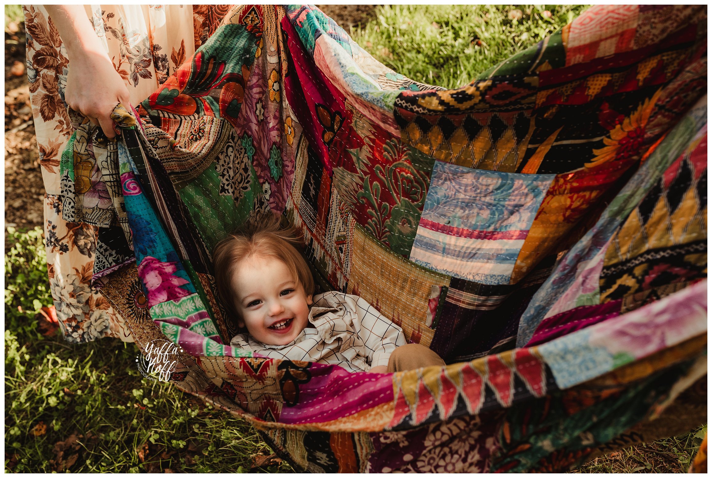 Outdoor family photo session