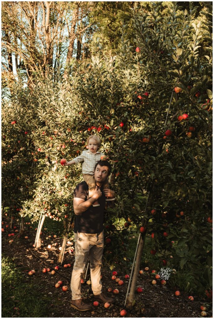 Outdoor family photo session