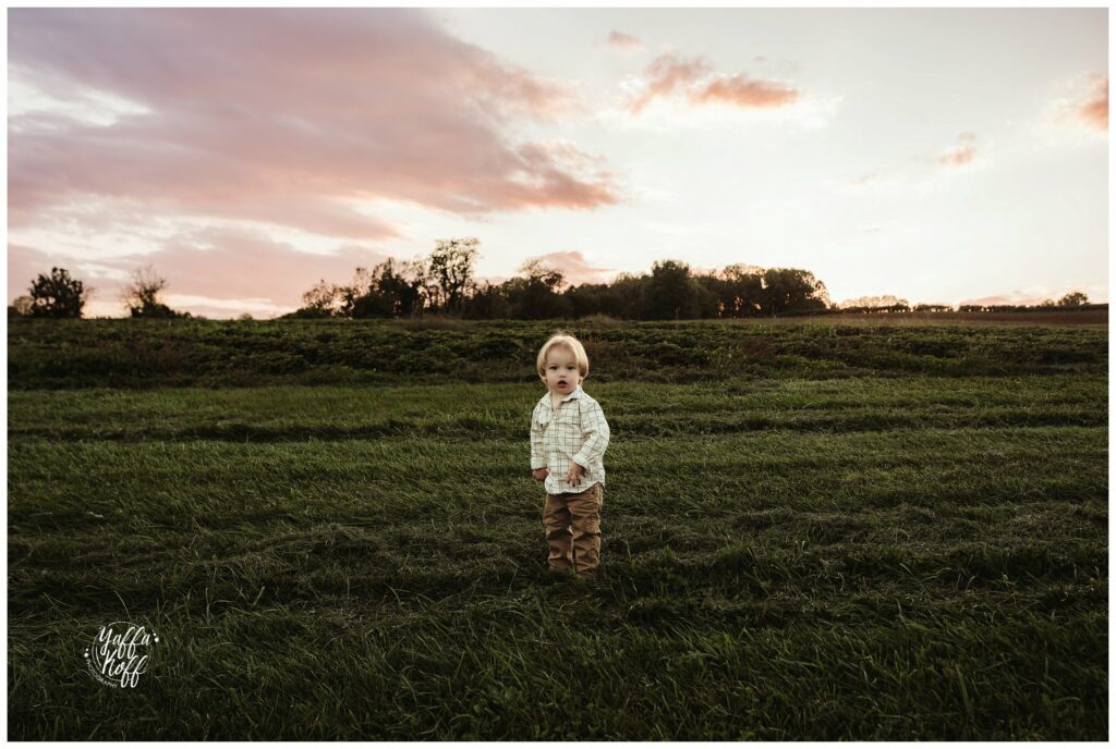 Outdoor family photo session