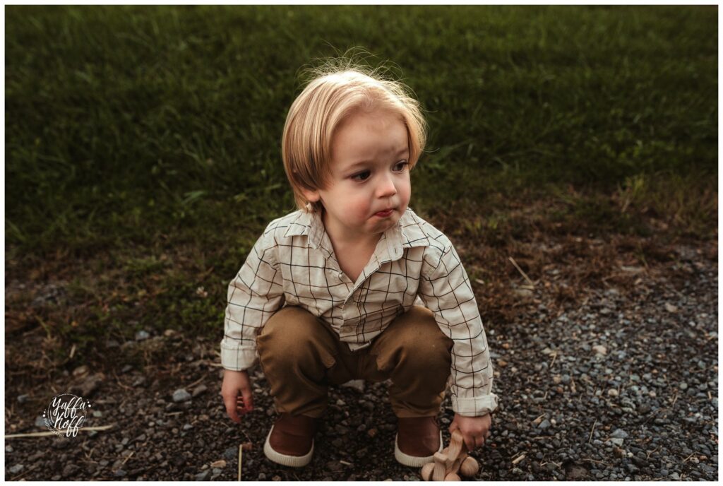 Outdoor family photo session