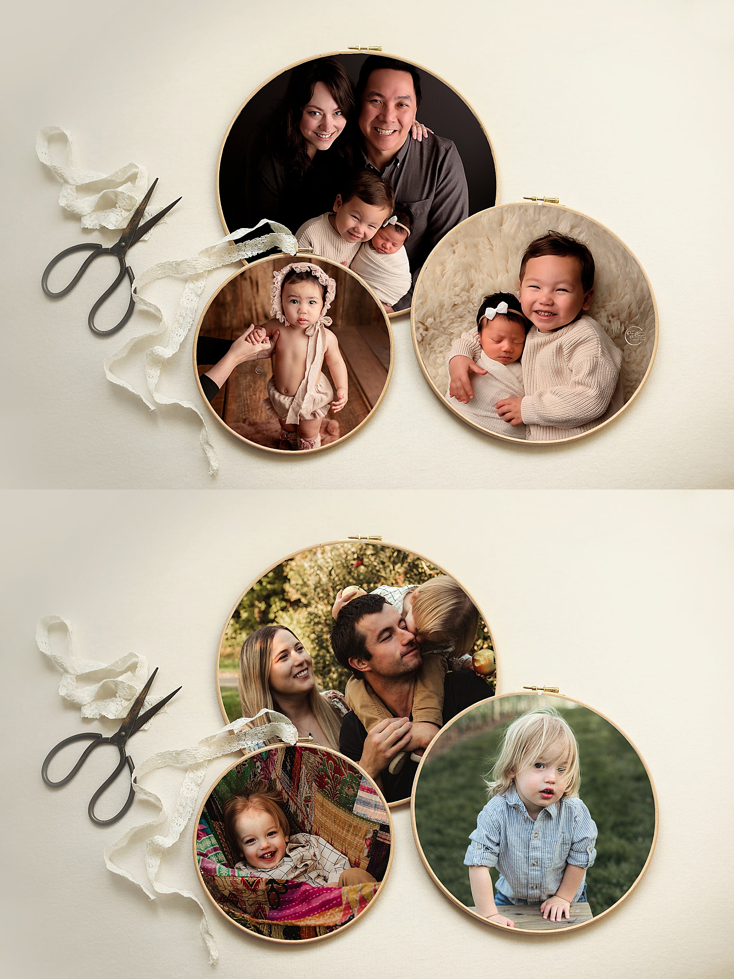 small baby photos displayed with 5 reasons you should print your photos 